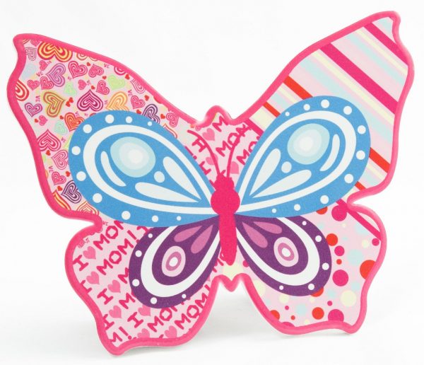 8186 Mom Butterfly Plaque