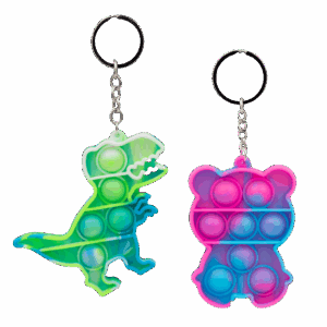 22081 Pop-It Keychain Assortment
