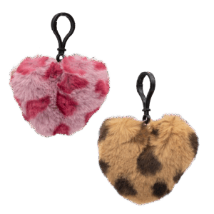 22104 Furry Heart Clipon