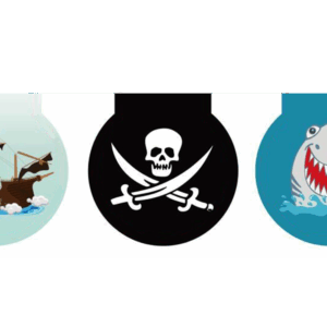 7033 Sea Villain Notepad Assortment