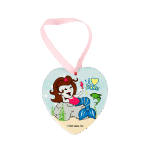 7096 Mom Heart Ornament