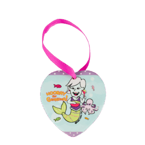 7097 Grandma Heart Ornament
