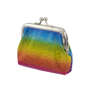 9087 Rainbow Glitter Coin Purse