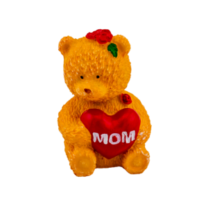 126066 Mom Heart Bear Figurine