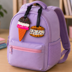 126102 Ice Cream Backpack Tag
