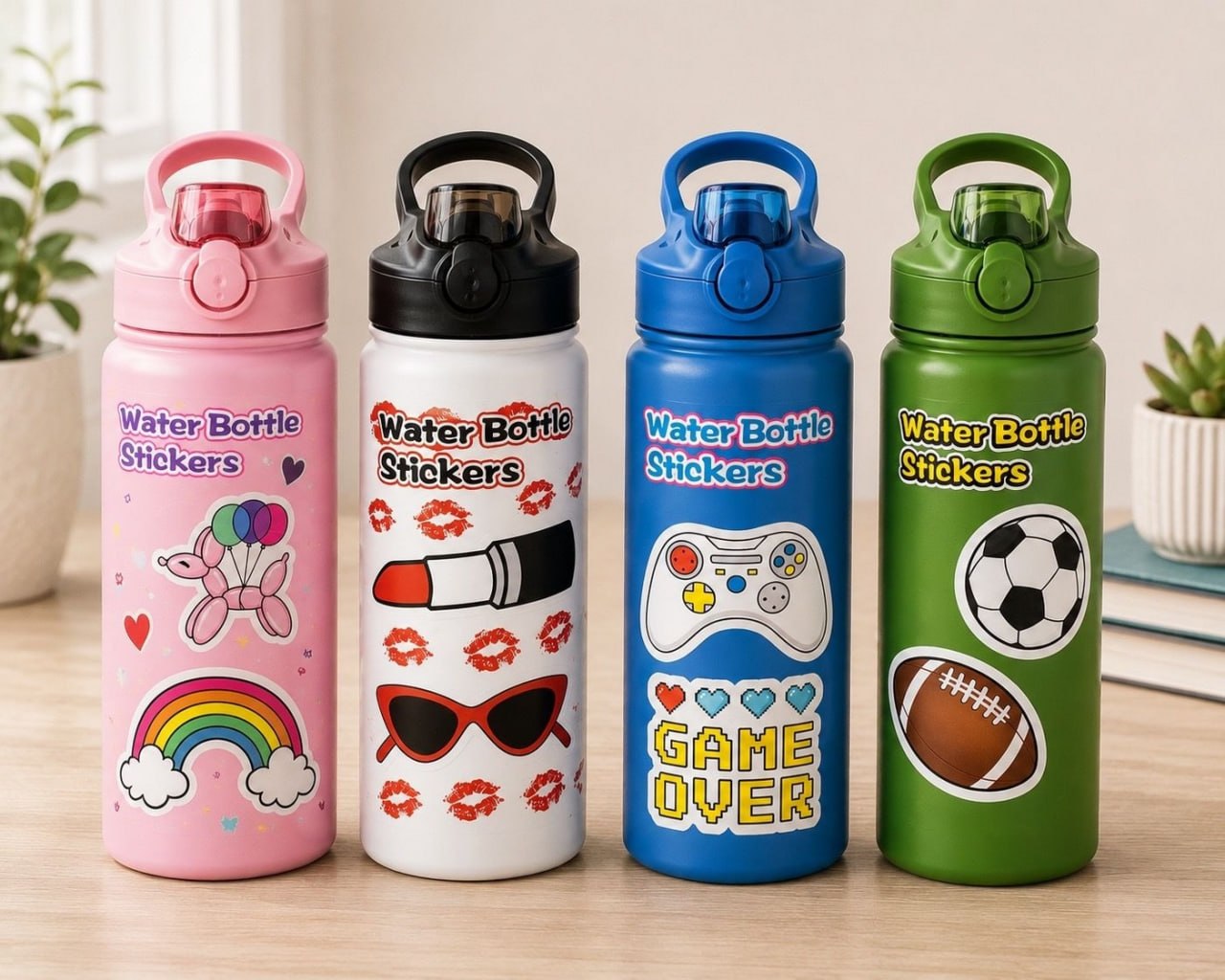 23035 Water Bottle Stickers