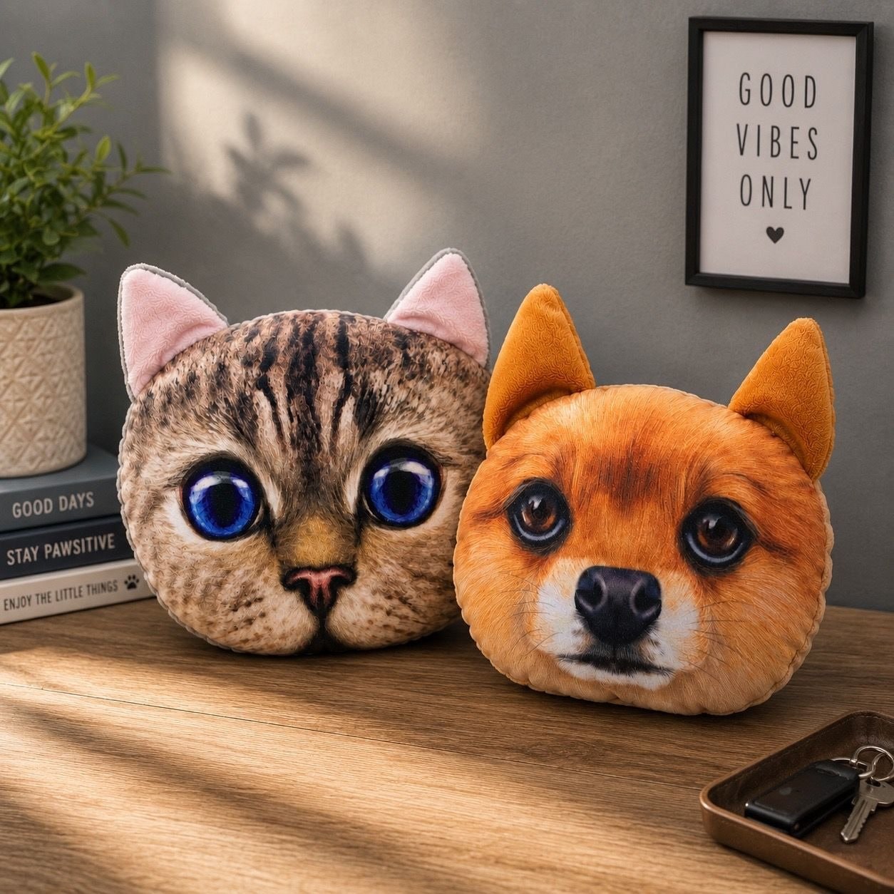 23132 Animal Face Pillow