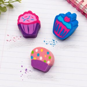 23010 Cupcake Erasers